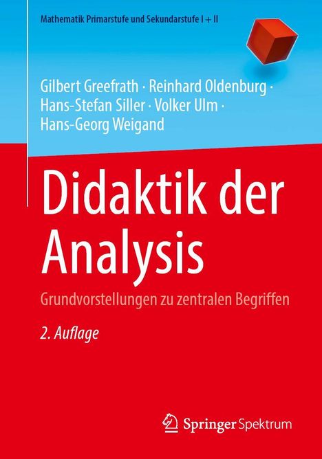 Gilbert Greefrath: Didaktik der Analysis, Buch
