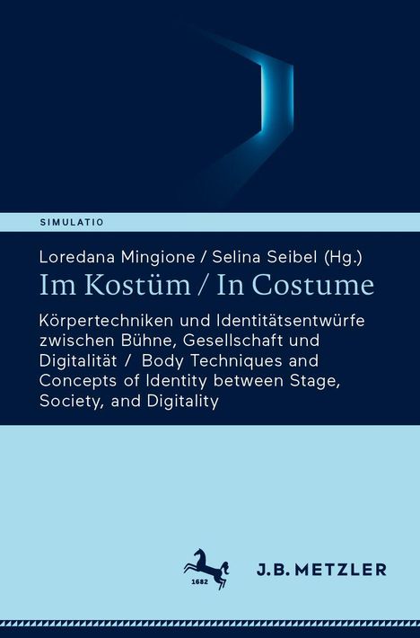Weiße und blaue Buchumschlaggestaltung mit Texten über Körpertechniken; blaue geometrische Elemente und Verlagssymbol.