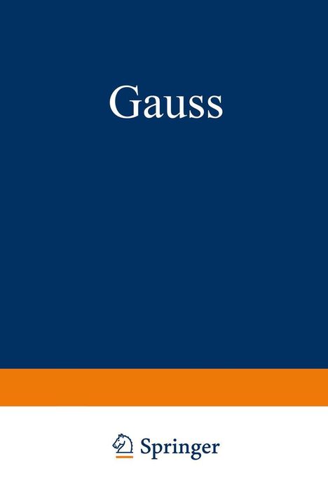 Friedrich August Theodor Winnecke: Gauss, Buch
