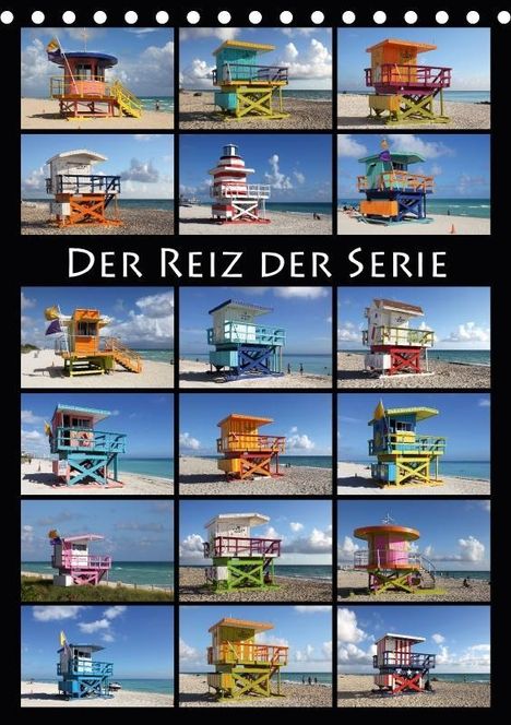 Rainer Großkopf: Der Reiz der Serie (Tischkalender 2018 DIN A5 hoch), Diverse