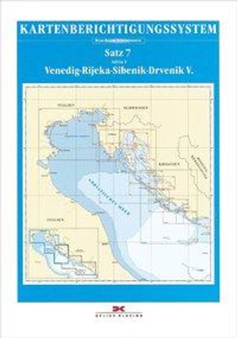 Berichtigung Sportbootkarten Satz 7: Adria 1 (Ausgabe 2020), Karten