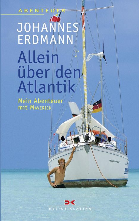 Johannes Erdmann: Allein über den Atlantik, Buch