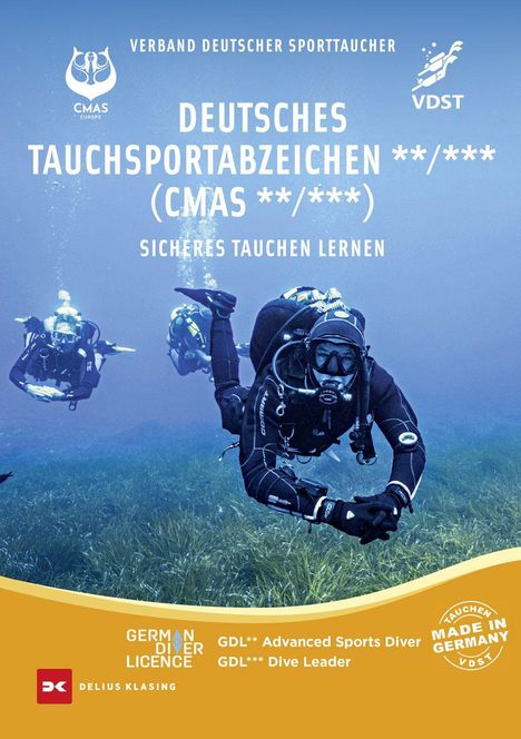 Deutsches Tauchsportabzeichen** /*** (CMAS**/CMAS***), Buch
