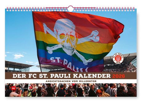 Der FC St. Pauli Kalender 2026, Kalender