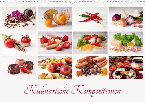 Joachim Hasche: Hasche, J: Kulinarische Kompositionen (Wandkalender 2020 DIN, Kalender