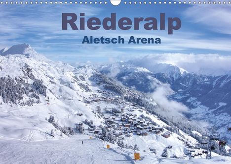 Andreas Vogler: Vogler, A: Riederalp - Altesch Arena (Wandkalender 2020 DIN, Kalender