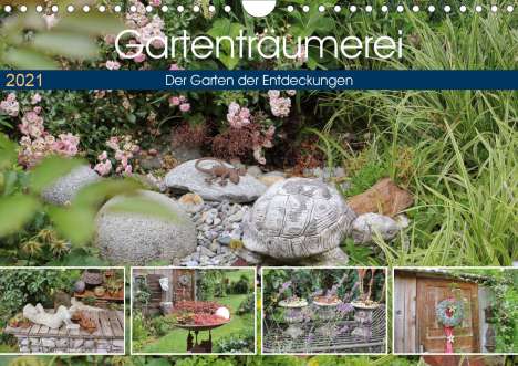 Katrin Lantzsch: Lantzsch, K: Gartenträumerei (Wandkalender 2021 DIN A4 quer), Kalender