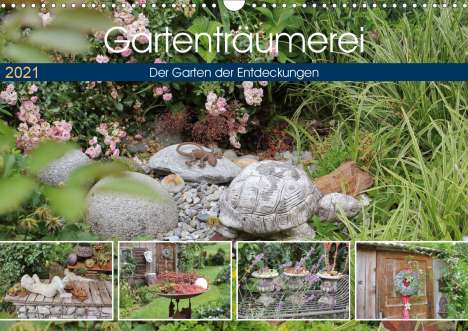 Katrin Lantzsch: Lantzsch, K: Gartenträumerei (Wandkalender 2021 DIN A3 quer), Kalender