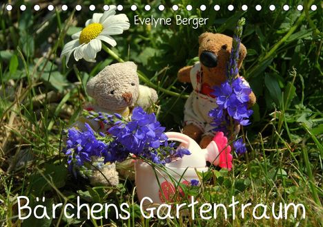 Evelyne Berger: Berger, E: Bärchens Gartentraum (Tischkalender 2021 DIN A5 q, Kalender