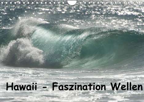 Rolf-Dieter Hitzbleck: Rolf-Dieter Hitzbleck: Hawaii - Faszination Wellen (Wandkale, Kalender