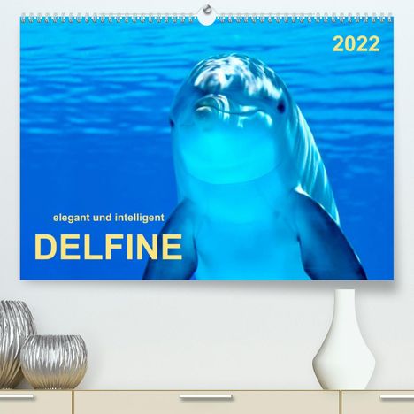Peter Roder: Roder, P: Delfine - elegant und intelligent (Premium, hochwe, Kalender