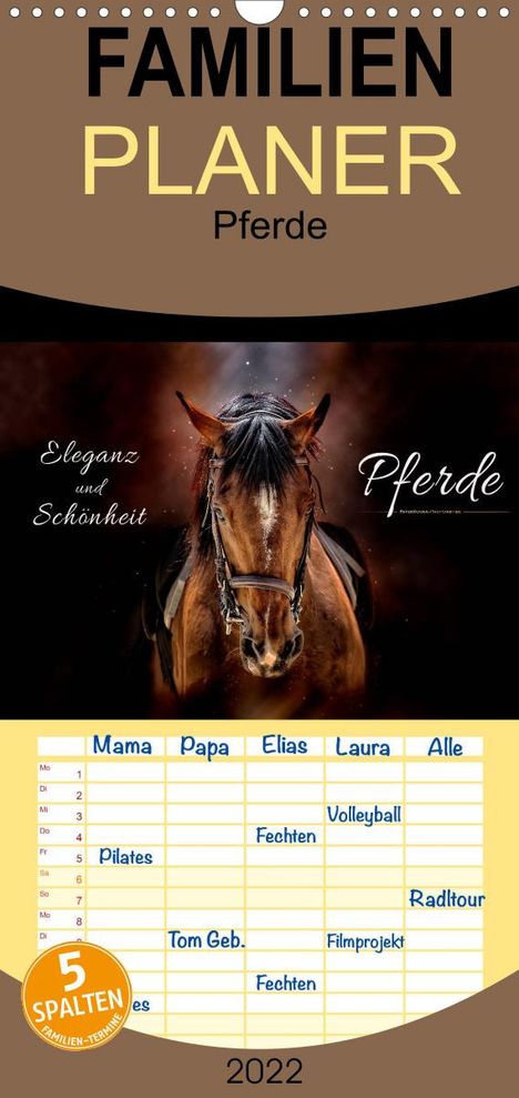 Peter Roder: Roder, P: Eleganz und Schönheit - Pferde (Wandkalender 2022, Kalender