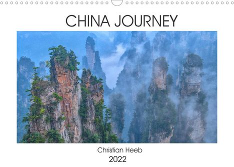 Christian Heeb: Heeb, C: China Journey (Wandkalender 2022 DIN A3 quer), Kalender