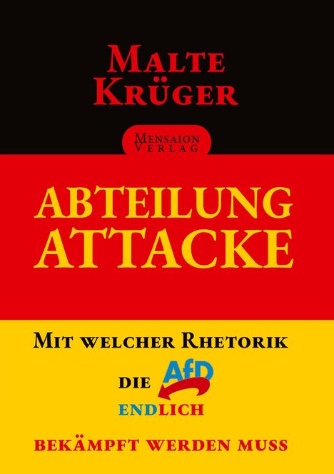 Malte Krüger: Abteilung Attacke, Buch