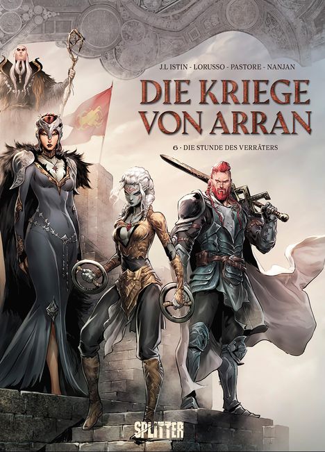 Jean-Luc Istin: Die Kriege von Arran. Band 6, Buch
