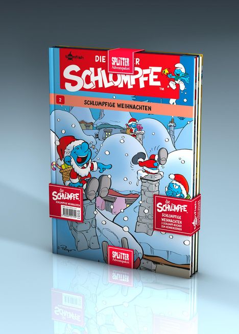 Peyo: Die Schlümpfe Adventspaket: Drei schlumpfige Comic-Abenteuer, Buch