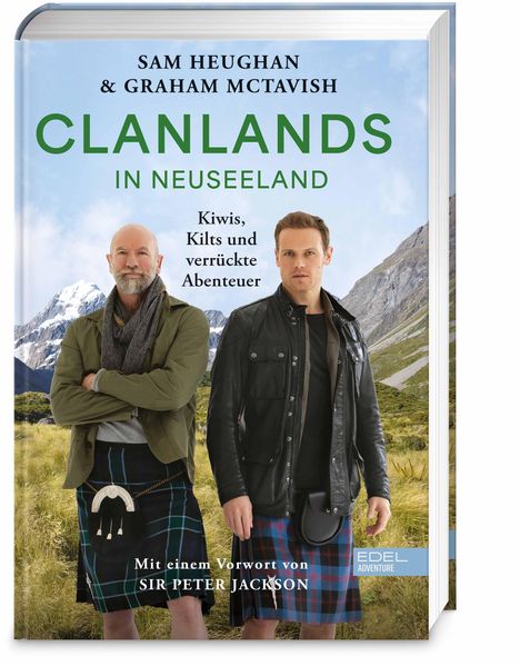 Sam Heughan: Clanlands in Neuseeland, Buch