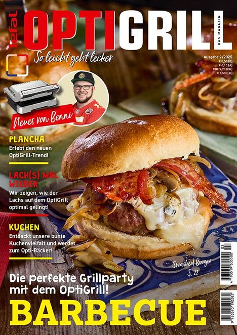 Tefal OptiGrill Magazin - Barbecue, Buch