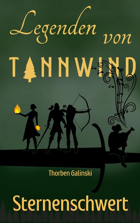 Thorben Galinski: Sternenschwert, Buch