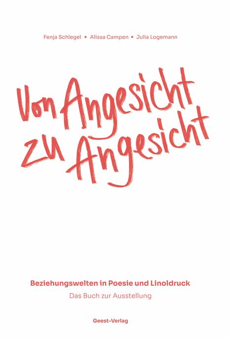 Fenja Schlegel: Von Angesicht zu Angesicht, Buch