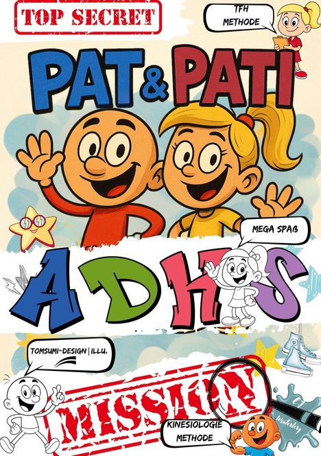 Emma-Johann Winterberg: Pat & Pati ADHS MISSION TOP SECRET, Buch