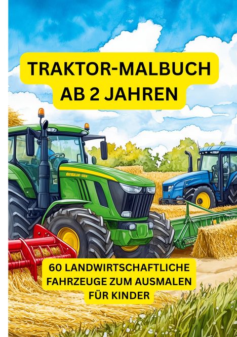 Babi Nehrabi: Traktor-Malbuch ab 2 Jahren, Buch