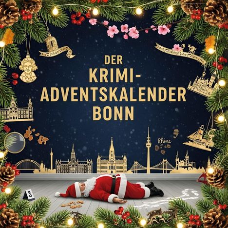 Finn Weber: Der Krimi-Adventskalender Bonn, Buch