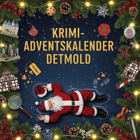 Noah Scholz: Der Krimi-Adventskalender Detmold, Buch