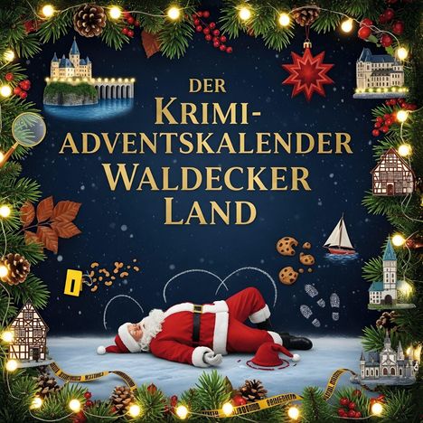 Florian Huber: Der Krimi-Adventskalender Waldecker Land, Buch