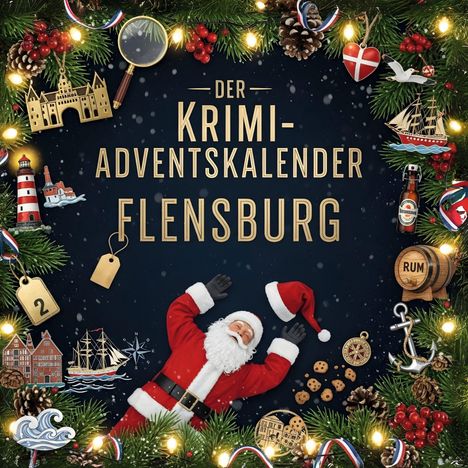 Emily Fuchs: Der Krimi-Adventskalender Flensburg, Buch