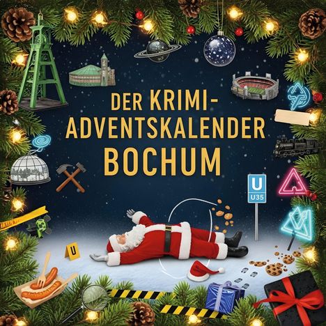 Lucas König: Der Krimi-Adventskalender Bochum, Buch