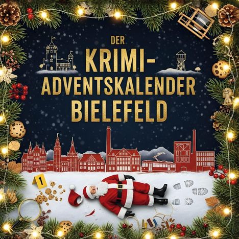 Oliver Neumann: Der Krimi-Adventskalender Bielefeld, Buch