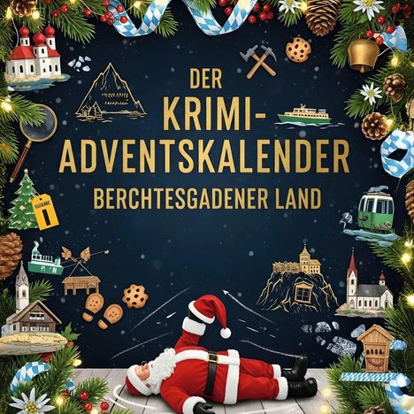 Henry König: Der Krimi-Adventskalender Berchtesgadener Land, Buch