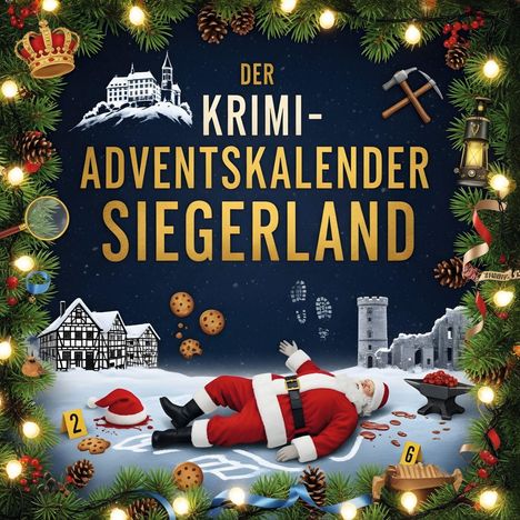 Julia Becker: Der Krimi-Adventskalender Siegerland, Buch
