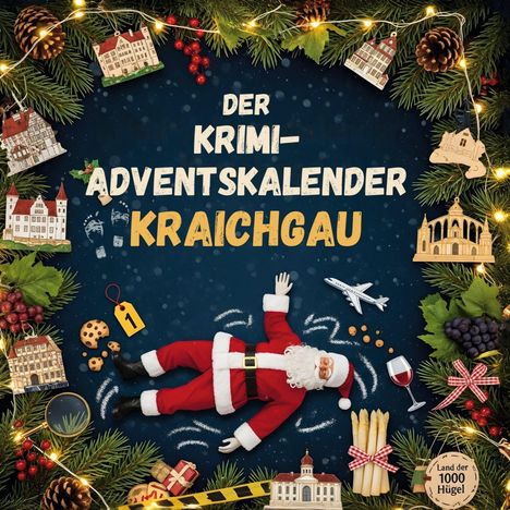 Jonah Wagner: Der Krimi-Adventskalender Kraichgau, Buch