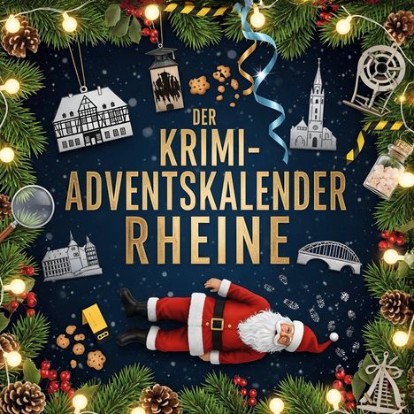 Emilia Schröder: Der Krimi-Adventskalender Rheine, Buch