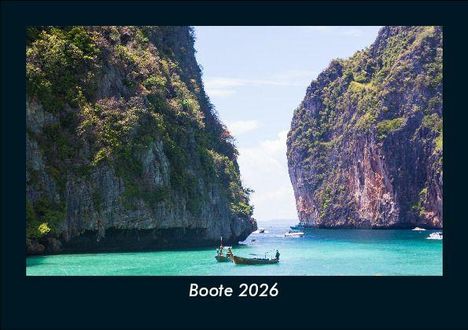 Tobias Becker: Boote 2026 Fotokalender DIN A5, Kalender