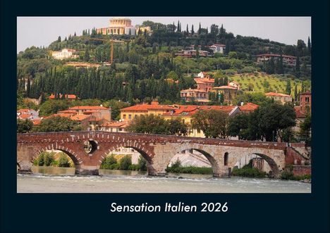 Tobias Becker: Sensation Italien 2026 Fotokalender DIN A4, Kalender