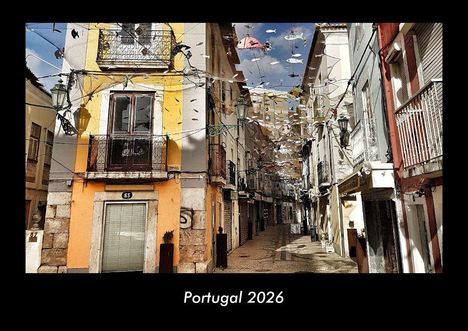 Tobias Becker: Portugal 2026 Fotokalender DIN A3, Kalender