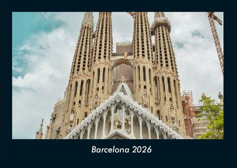 Tobias Becker: Barcelona 2026 Fotokalender DIN A4, Kalender