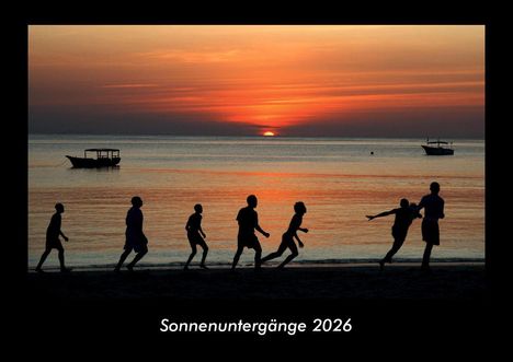 Tobias Becker: Sonnenuntergänge 2026 Fotokalender DIN A3, Kalender