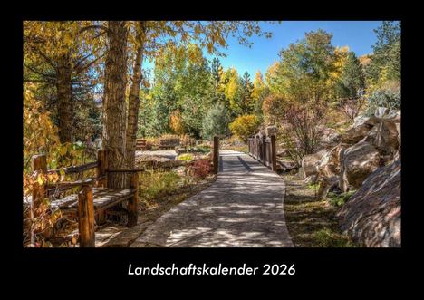 Tobias Becker: Landschaftskalender 2026 Fotokalender DIN A3, Kalender
