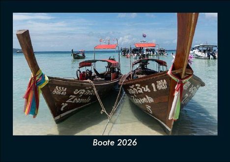 Tobias Becker: Boote 2026 Fotokalender DIN A5, Kalender
