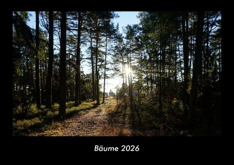 Tobias Becker: Bäume 2026 Fotokalender DIN A3, Kalender