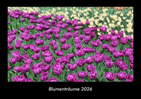 Tobias Becker: Blumenträume 2026 Fotokalender DIN A3, Kalender