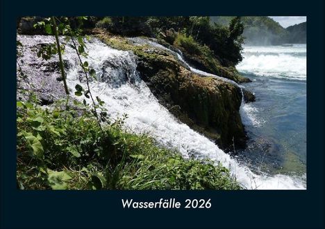 Tobias Becker: Wasserfälle 2026 Fotokalender DIN A4, Kalender
