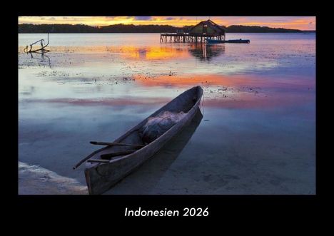 Tobias Becker: Indonesien 2026 Fotokalender DIN A3, Kalender