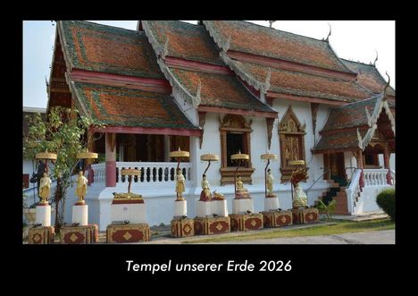 Tobias Becker: Tempel unserer Erde 2026 Fotokalender DIN A3, Kalender