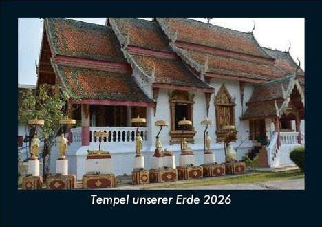 Tobias Becker: Tempel unserer Erde 2026 Fotokalender DIN A5, Kalender