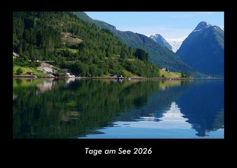 Tobias Becker: Tage am See 2026 Fotokalender DIN A3, Kalender